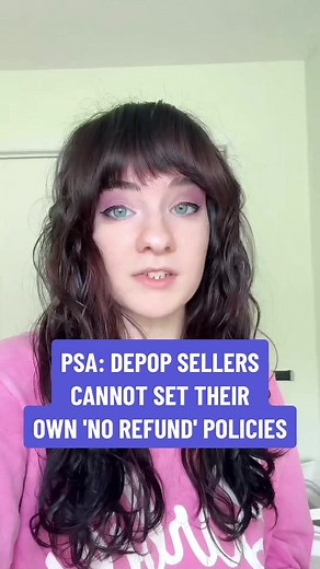Depop Sellers Return and Refund Policies PSA
