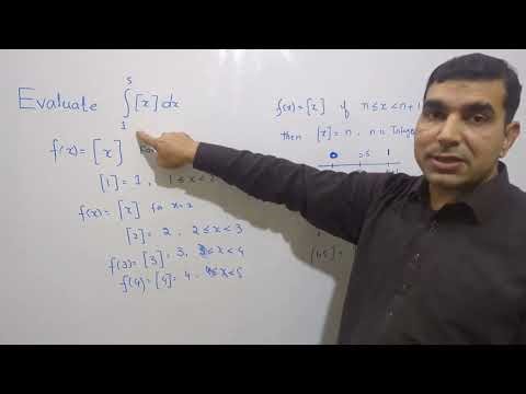 Integral of Greatest Integer Function | integration of Bracket Function | lecturer Asad Ali