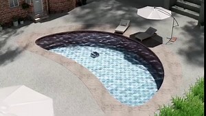3.8K views · 28 reactions | #Beatbot's advanced IMU, ultrasonic, and water depth sensors not only analyze and map your pool environment but also enable the robot to seamlessly avoid edges and obstacles and plan the most optimized cleaning path. 烙 Plus, for pools with a clear vertical angle between walls and floor, you can even view the map right on your app after the cleaning!  #AquaSensePro #AquaSense #RoboticPoolCleaner #poolcleaning | Beatbot | Facebook