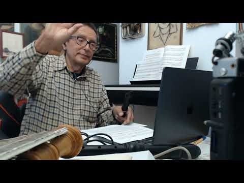 A. Vivaldi, Concerto per viola d'amore, 2/3, Largo, for soprano and tenor recorder