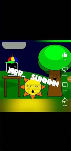 the SUN is exploding #sprunki #shorts #sun