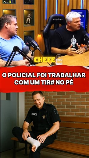 Danilo Martins on Instagram: "O policial foi trabalhar com um tiro no pé!!"