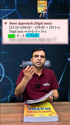 Fast Calculation by Digit Sum Method by Raja Sir ✌️💯 #mathstricks #digitsum #mathsbyrajasir
