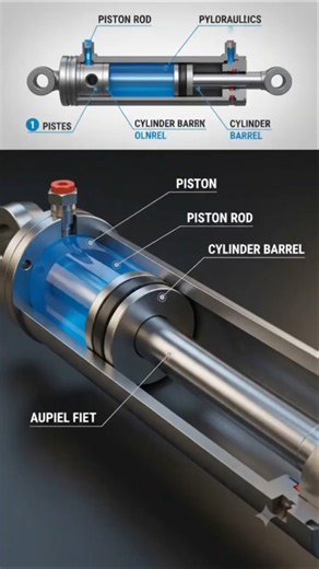 How Hydraulic Cylinders Work | Extension & Retraction Strokes Explained