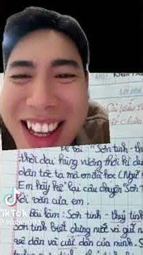 Tập làm văn hài hước: Sơn Tinh Thuỷ Tinh