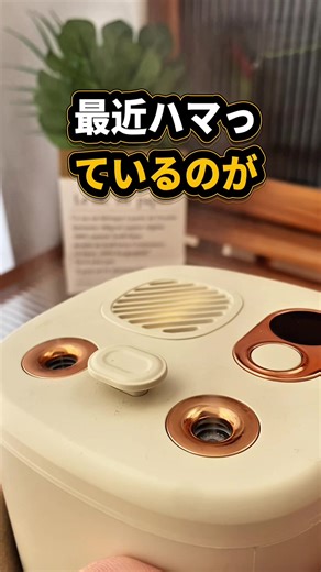 新しい習慣：卓上加湿器の簡単ケア