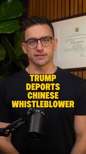 Sawyer Hackett on Instagram: "Trump is trying to deport a Chinese whistleblower to Uganda"