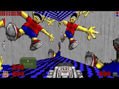 house of hades ep5a (Ultimate Simpsons Doom Mod) - level 6
