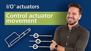 Control and adjust your I/O™ actuator | Actuator Academy™