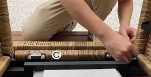 Watch Installation of Fire Pit Table on Amazon Live