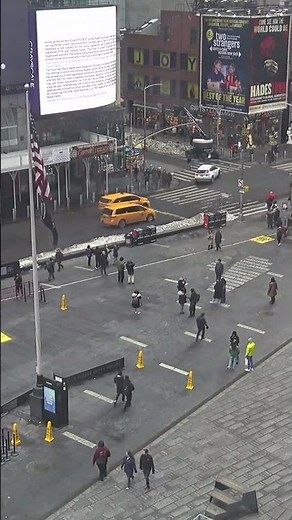 Live view of Times Square
