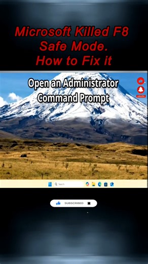 NetPoint NZ on Instagram: "Microsoft Killed the F8 Safe Mode Shortcut. Here’s How to Fix It! #insta #instagood #viralvideo #technology #techno #viewers #views"