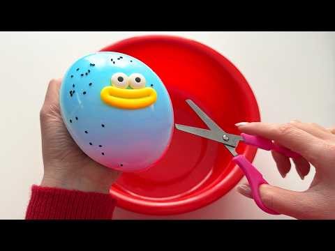 Satisfying Cutting Big Fluffy Squishy & Pink Slime Making ASMR