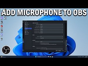 How To Add Microphone To OBS Studio - Easy Fix
