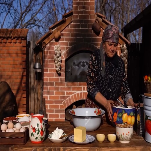 Rustic Mini Apple Tarts Traditional Village Dessert | Grandma Cooking Life