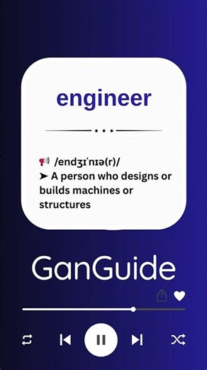 A2 English Word: ENGINEER | Meaning & Pronunciation
