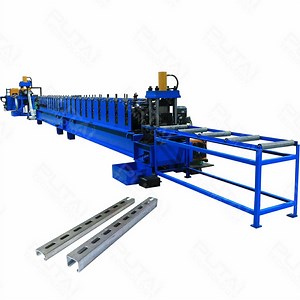 [Hot Item] Putai Automatic Solar Panel Mounting Strut C Channel Making Photovoltaic Bracket Roll Forming Machine