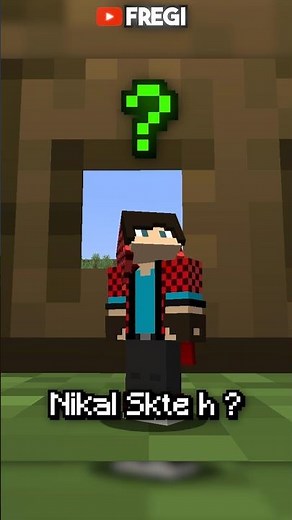 did you know you can SHRINK in Minecraft?