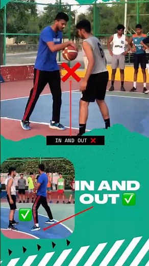 How to MOVE in Basketball 😱 (Footwork Techniques) in & out details 🎒||