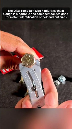 Bolt Size Finder Keychain ##❗️❗️