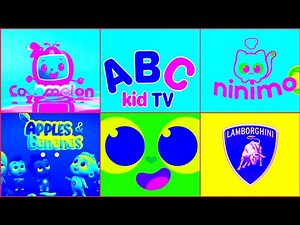 Best logo intro Compilation Effects: Cocomelon floating on sea, ABC kids tv, Ninimo logo Effects