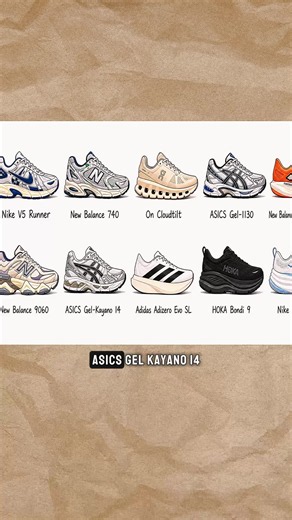 ASICS GEL-Kayano 14 & adidas Evo SL — Comfortable daily sneakers