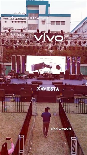 When Innovation Meets Young Minds at *St. Xavier's University Kolkata* ! 🎓✨ The all-new *#vivoX300Series* stole the spotlight at *XAVIESTA 4.O* , turning heads and winning hearts across the university campus 📱 ⚡📲, the #vivoX300Series delivers a truly flagship experience—further elevated by tuned multi-focal HD portraits for picture-perfect shots every time 📷😍 Built for those who demand the ultimate imaging experience.📱 #vivoX300Series #vivowb #ZeissImageGoFurther #GoIntoTheWild | vivo West
