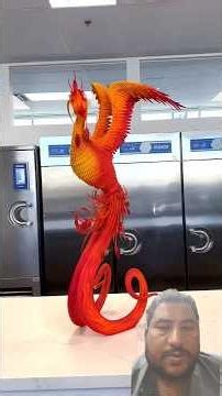 Choclate Phoenix👍#phoenix #phoenixos #amazing #chocolate #cake #greenscreen