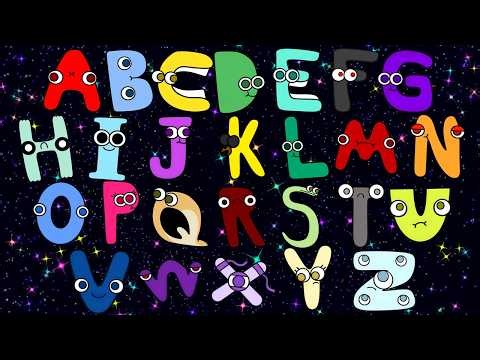 Fun ABC Song for Kids | Colorful Uppercase Alphabet Friends | A–Z Letter Learning