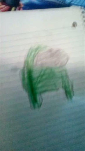 Green character of Among us