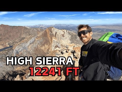 High-Altitude Wingsuit Flight from Mount Morrison | High Sierra, USA