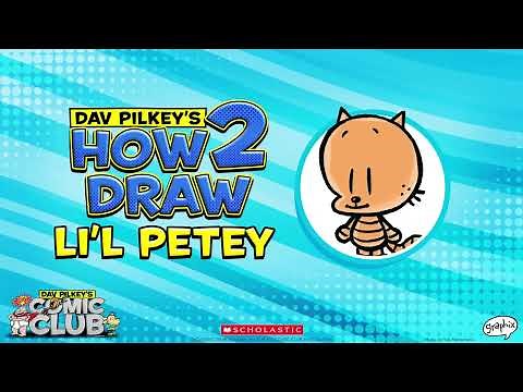 How to Draw Li’l Petey | Dav Pilkey's Epic Comic Club