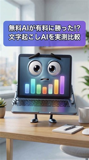 【衝撃の結果】無料の文字起こしAIが有料モデルに勝った話