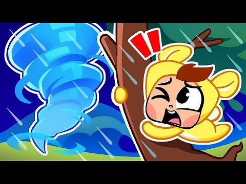Hurricane and Storm Safety 🌪️ Rules for Weather and Natural Disasters 🚨 Cartoons For Kids