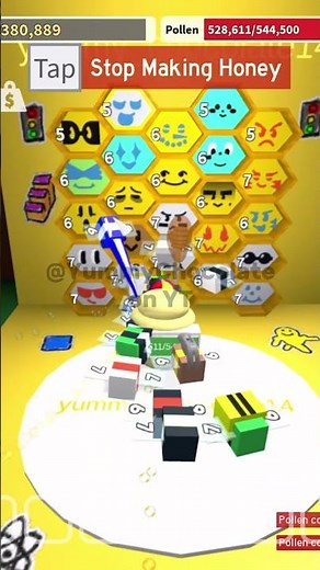 Getting the COBALT BEE in Bee Swarm Simulator!