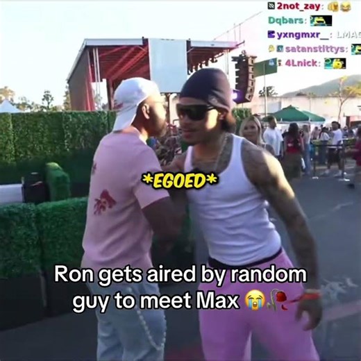 Ron gets aired by random guy to meet max 😭🥀