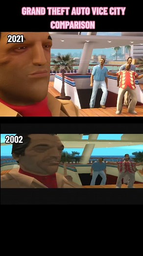 Gta vice city comparison Original vs remastered #grandtheftauto #gta #gtavicecity | Supra gamer