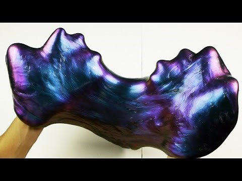 Mixing a Giant Galaxy Slime Putty Ball with an iPhone 7!