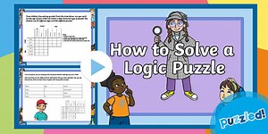How to Solve a Logic Puzzle PowerPoint