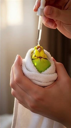 Heartbreaking Parakeet Rescue! You Won't Believe The End 💔🥺 #shorts