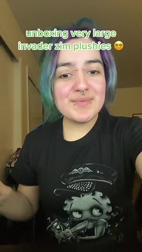 Epic Unboxing of Giant Invader Zim Plushies!