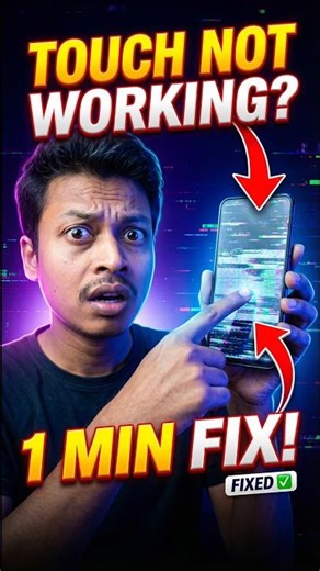 👉 Phone Touch Kaam Nahi Kar Raha? 1 Minute Me Fix! ⚡