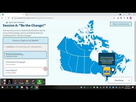 OSSLT - Walkthrough of Practice Test