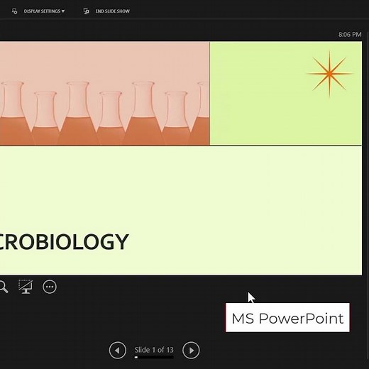 MS PowerPoint Presenting with Presenter View