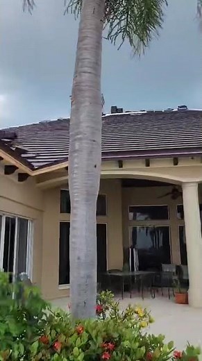 Stunning "Brown Sugar" Flat Concrete Tile Roof Installation