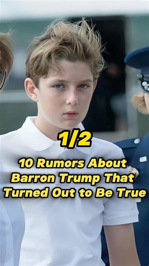 10 rumors about Barron trump that turned out to be true #barrontrump #melania #trump #hashtagfbreelsvideo | Debate By Kirk
