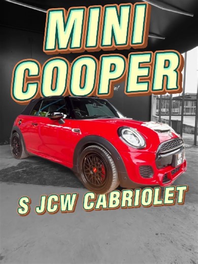2020 Mini Cooper S JCW Cabriolet for Sale in Immaculate Condition