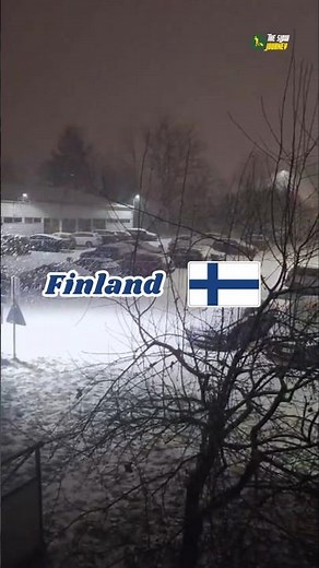Finland Snowfall ❄️🇫🇮 | Most Beautiful Winter Wonderland