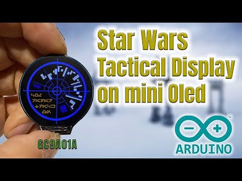 Create a Star Wars Tactical Display with a the Round Display!