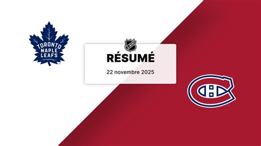 TOR vs MTL | Résumé | 22/11/2025
